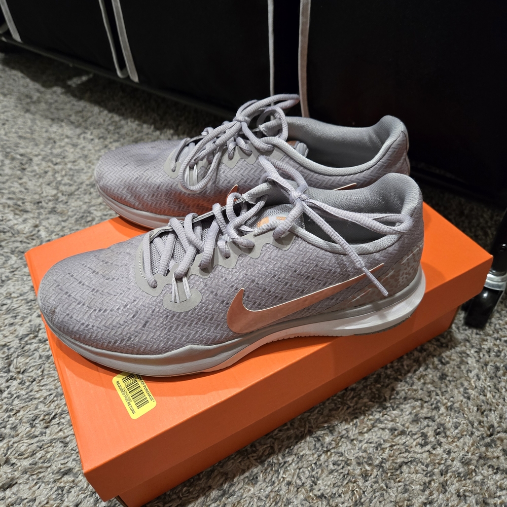 Nike Gray Athletic Shoes